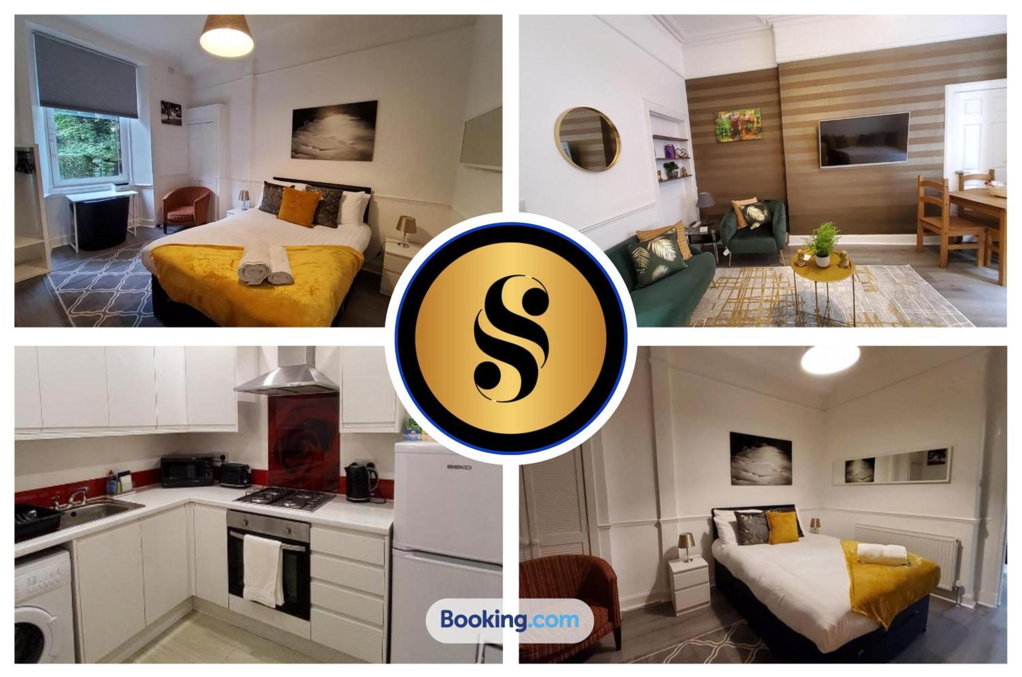 Leith Spectacular Apartment By Sensational Stay Short Lets & Serviced Accommodation With 6 Separate Beds & 2 Baths Edinburgh Buitenkant foto